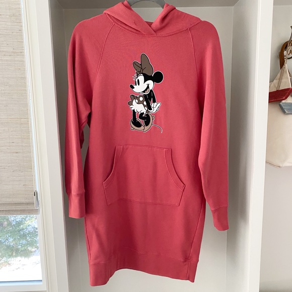 Long Sleeve Sweatshirt Hoodie Dress 